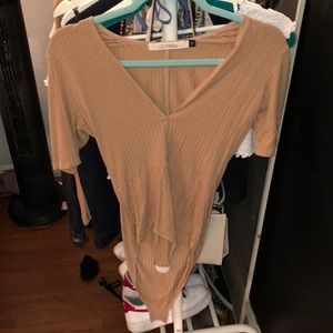 Cream/ Beige Body Suit